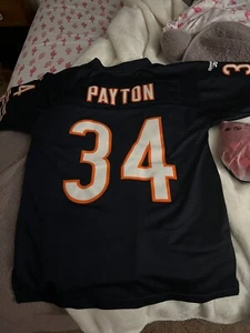 Reebok Walter Payton CHICAGO BEARS Throwback Sewn #34 NFL Team Jersey Size M - Picture 1 of 4