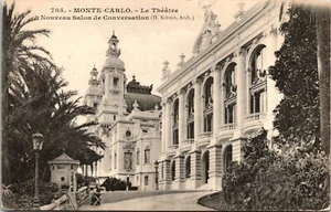 Postal Teatro y Nueva Sala de Conversaciones Schmit Arch Monte Carlo Mónaco UND - Imagen 1 de 2