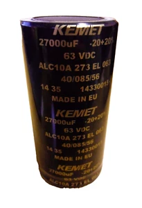 KEMET Aliminium Electrolytic Capacitors ALC10A273EL063 - 36 piece lot - Picture 1 of 5