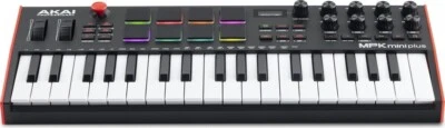 AKAI Professional MPK Mini Plus USB MIDI Keyboard Controller 37 Tasten RGB Pa... - Bild 1 von 4