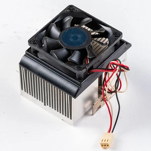 AVC Socket A 462 Athlon XP Cooler AMD Three Finger Mounting AV-112C86FBL01-2304 - Picture 1 of 3