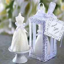 New 10 Pieces of Bride Dress Candles As Souvenir Gifts for Guests