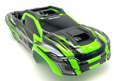 Fits Traxxas XRT 78086-4 - BODY cover Shell (Green Painted ProGraphics - Image 1 of 4