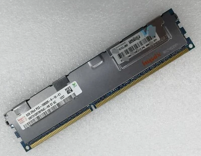 HP Hynix 8GB DDR3 1333 Server RDIMM RAM 2Rx4 PC3-10600R HMT31GR7BFR4C-H9 240p - Image 1 of 2