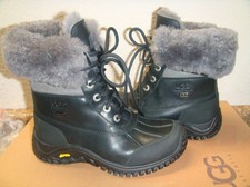 UGG Adirondack II Schwarz grau gray Bella Boot US 9/EU 40/UK 7.5 - NEU