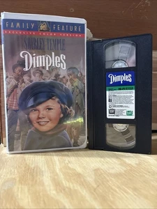 Dimples (VHS, 1994, Colorized, Clamshell) Shirley Temple Family Classic Movie - Picture 1 of 4