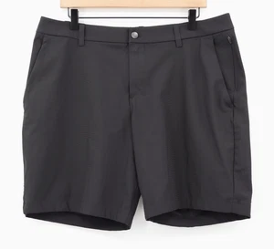 Lululemon Men's ABC Classic Fit Short 9" Warpstreme Black Sz 38 - Picture 1 of 7