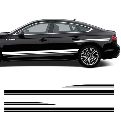 calcomanías rayas laterales Racing Lines Audi A5 Foto 1 de 2