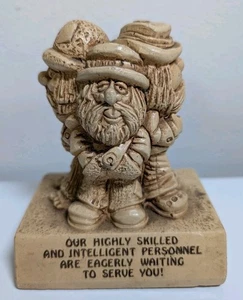 VTG 1972 Paula Highly Skilled Intelligent Personnel Waiting To Serve Figurine - Picture 1 of 8