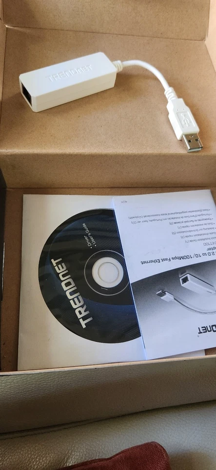 Trendnet USB 2.0 to 10/100Mbps Fast Ethernet Adapter TU2-ET100 - Image 1 of 1