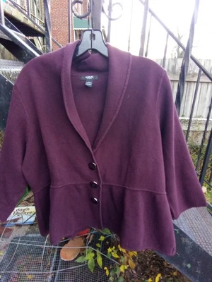 Chaqueta Alfani Mujer Púrpura, Talla 3X Foto 1 de 4