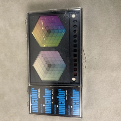 Vintage Unicolor Mitchell Duocube Exposição de Filtragem de Cor com Estojo e Papelada - Imagem 1 de 4