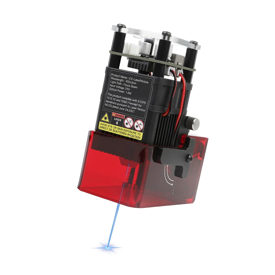 MARKENLOS Creality Ender-3 S1 CV-Lasermodul Kopf Lasergravurmodul (1,6W optische Leistung)