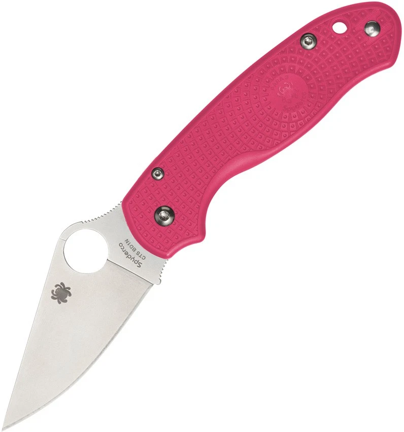 Spyderco Knives Para 3 Lightweight C223PPN Pink FRN CTS BD1N Steel Pocket Knife