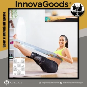 Bande elastiche fitness da palestra per yoga pilates addominali - Imagen 1 de 19