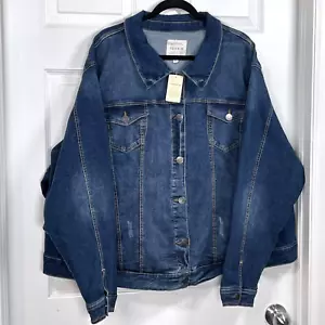 Chaqueta de mezclilla Torrid talla 6 nueva con etiquetas - Imagen 1 de 10