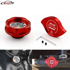 Mugen Power Oil Radiator Cap +Water Cap Cover Fuel Filler Tank for Honda - Picture 1 of 11