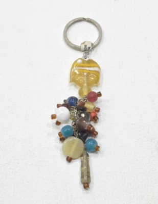 Llavero cuentas de vidrio surtidas Indonesia Foto 1 de 2