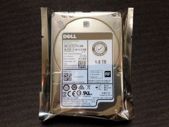 New VJ7CD DELL ENTERPRISE 1.8TB 10K 12GBPS SAS 2.5'' HARD DRIVE ST1800MM0168 - Image 1 of 1