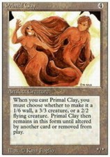 Primal Clay Revised Edition Light Play -Off Center- MTG Magic DNA GAMES