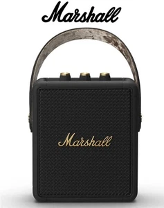 Altavoz portátil Bluetooth Marshall Stockwell II (negro y latón) - Imagen 1 de 8