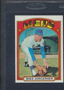1972 Topps #016 Mike Jorgensen Mets NM *6454 - Picture 1 of 1