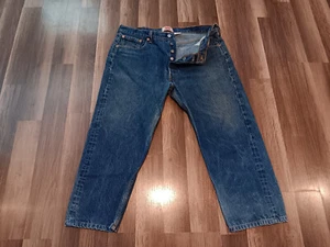 De Colección Levis 501 Hombre Talla 40x30 (Talla real 37x23.5) Color Azul Vaqueros Usados - Imagen 1 de 19