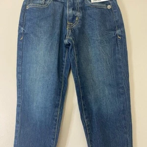 Girls' High-Rise Ankle Straight Stretch Jeans - Cat & Jack - Picture 1 of 7