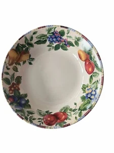 Oneida Sakura Sonoma Excell 7,5” Sopa Ensalada Cereal Plato Patrón Fruta - Imagen 1 de 4
