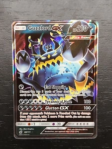 Pokemon Karte Guzzlord GX 63/111 Crimson Invasion 2017 Ultra Rare Holofoil NM S - Bild 1 von 2
