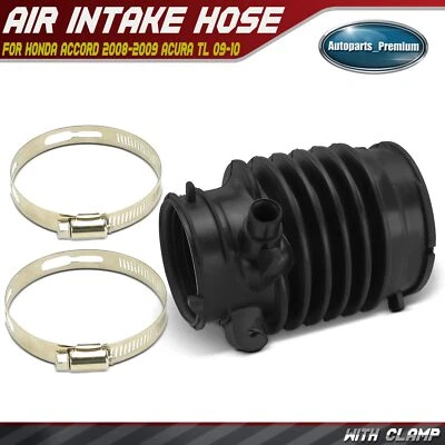 Manguera de admisión de aire del motor con abrazadera para Honda Accord 2008-2009 Acura TL 2009-2010 Foto 1 de 4