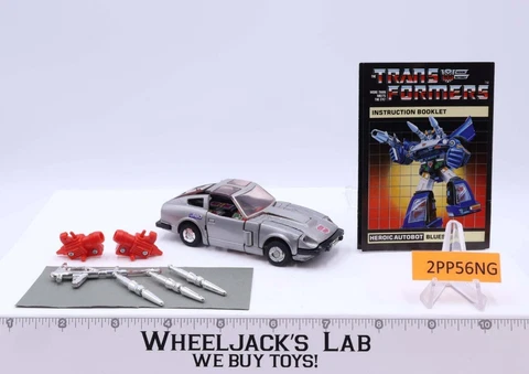 Bluestreak 100% Complete 1985 Vintage G1 Transformers Action Figure Cover