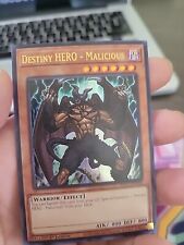 Yugioh Destiny HERO - Malicious 1st Edition Ultra Rare BLC1-EN030 NM