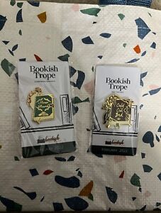 Bookish Box Trope Pins