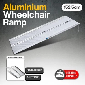 Aluminium Foldable Wheelchair Ramp with Handle - 5ft - Picture 1 of 1