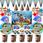 Toy Birthday Story Decorations Party Supplies Plates Cups Banner Cover Balloons