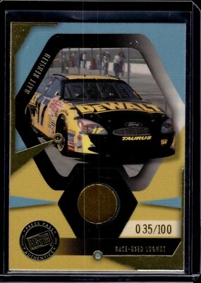 2002 Press Pass Optima Racing Matt Kenseth #10 Racing Used Lugnut /100 - Image 1 of 2