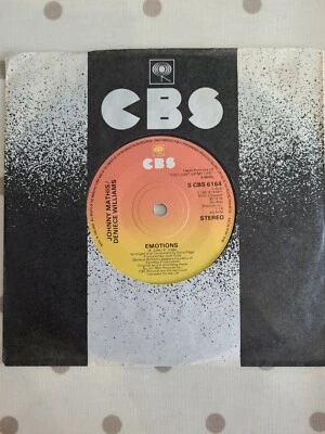 Johnny Mathis/Deniece Williams " Emotions" 1978 CBS Records 7" Single Nr Mint - Image 1 of 3