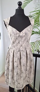 LADIES Rockabilly Vintage style tea dress Lace Wedding Event occasion 24 XL - Picture 1 of 8
