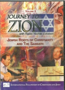 DVD Journey to Zion Vol 2 Jewish Roots Christianity and Sabbath Rabbi Y Eckstein - Picture 1 of 2