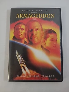 Armageddon DVD Bruce Willis  Bully Bob Thornton Buy 3 Get 1 Free W/ Code - Picture 1 of 3