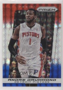 2013-14 Panini Prizm Red White & Blue Mosaic Prizm Andre Drummond #198