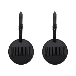 Golf Tee Holder 2-Pack Golf Ball Pocket Pouch Golf Accessories Bag Black - Picture 1 of 5