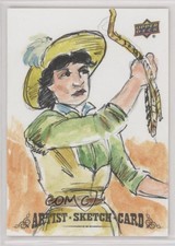 2022 Goudey Wild West Weekly Achievements 1/1 Darren Chandler Auto Sketch c7x