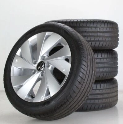 VW Golf 8 & R-Line GTE GTI Sommerräder 17 Zoll Belmont Felgen 5H0601025C - Bild 1 von 4