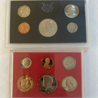 United States Proof Sets.1971/1982 Lot Of 2.Please Look Closely At All Photos! - Image 1 of 4