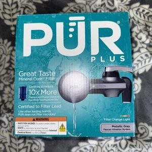 PUR PLUS PFM360F Champagne Finish Water Faucet Filtration System Miner (NEW) - Picture 1 of 1