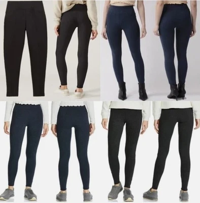 Womens Leggings Marks Magic Shaping Elasticated High Waist Tummy Control Pants - Image 1 of 4