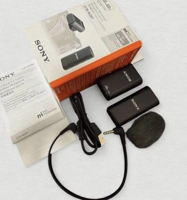 Sistema de micrófono inalámbrico Bluetooth digital Sony ECM-W2BT para cámaras Foto 1 de 4