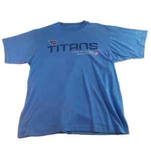 Camiseta Tennessee Titans Reebok azul claro pequeña para hombre - Imagen 1 de 6
